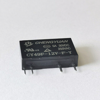 CY49F-A-12VDC industrijsko rele za upravljanje, ultra tanko i ultra kompaktno, 5A kontaktno spajanje, izdržljivo do 3000V