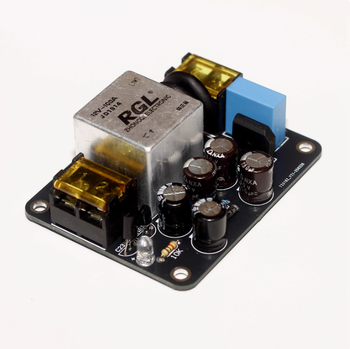 Placă de alimentare cu pornire moale de 2400W, releu de 100A, potrivită pentru amplificator audio de clasă A, AC220V