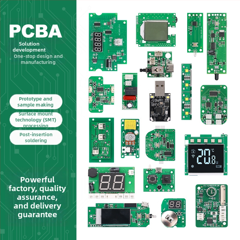 PCBA upravljačka pločica: razvoj sheme, masovna proizvodnja, prototip PCB-a, kopija dizajna ploče i uključeni materijali