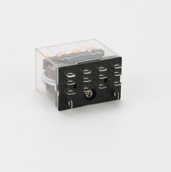 HH64P (LY4NJ) mini rele s LED indikatorom, 14-pinsko, srebrni kontakti, 10A