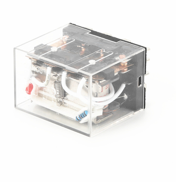 HH64P (LY4NJ) mini rele s LED indikatorom, 14-pinsko, srebrni kontakti, 10A
