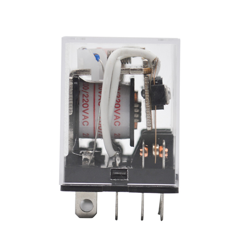 HH64P (LY4NJ) mini rele s LED indikatorom, 14-pinsko, srebrni kontakti, 10A