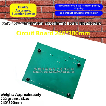 Syd-800 Kombinovaná experimentálna doska, Doska pre obvody, 240×300 mm, Veľká breadboard, Pôvodná nová