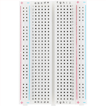 Breadboard s 400 otvormi pre experimenty, modulárny systém, bez spájkovania, testovacia doska obvodov