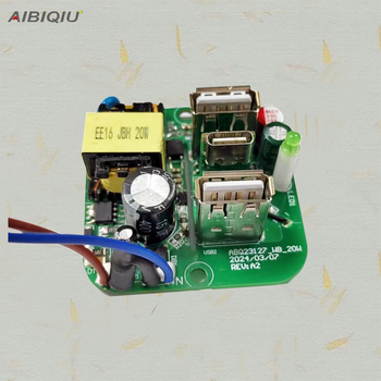 Aibiqiu Prilagođena GaN Brzo punjenje PCB 2A+1C Višestruki Portovi PCBA Prazna ploča PD20W