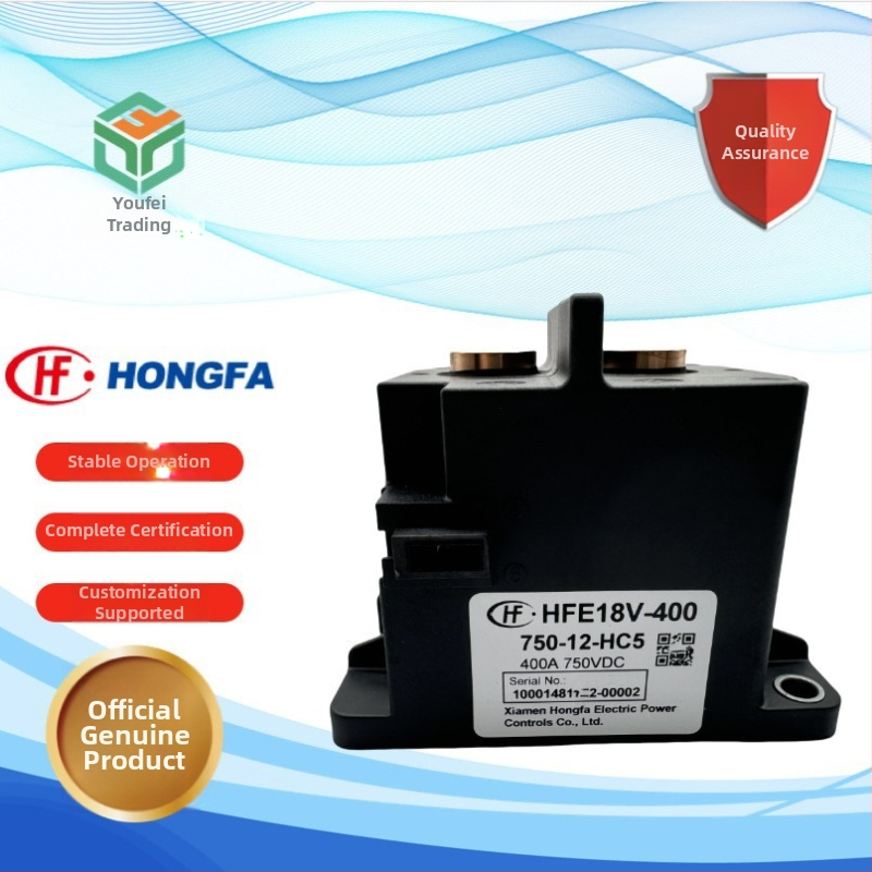 Hongfa HFE18V-400-750-12 visokovoltno DC rele, 400 A, 85°C dugotrajna nosivost struje