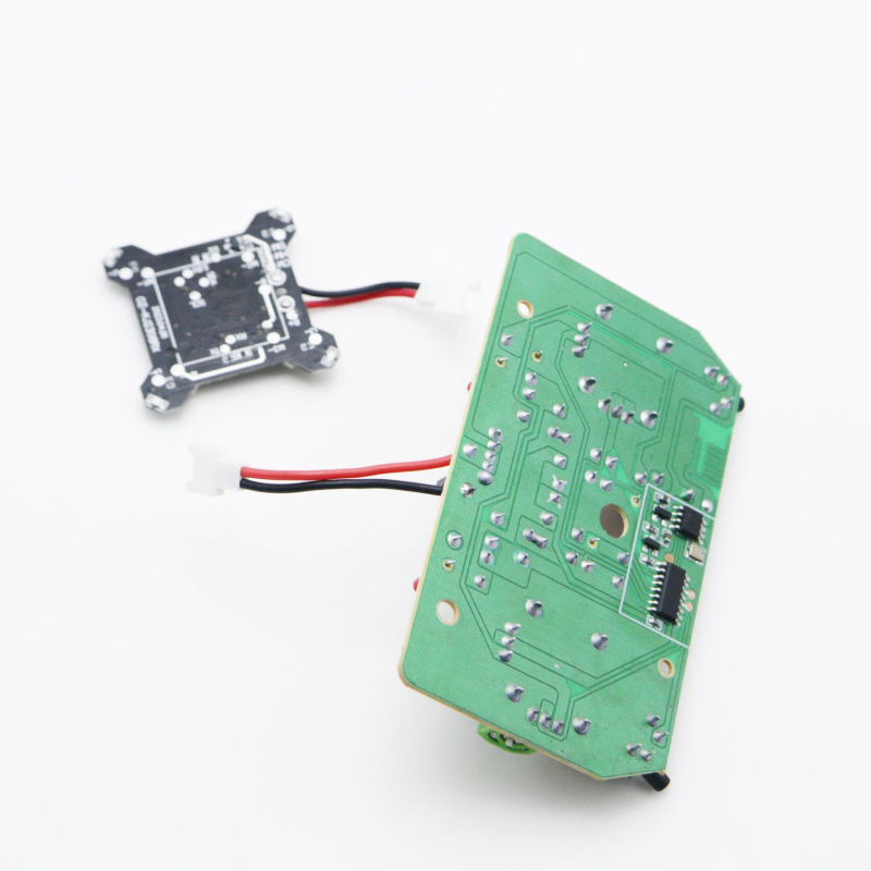 DIY COB pločica za quadcopter s drvenom montažom — edukativna elektronička pločica za model zrakoplova s fiksnom visinom
