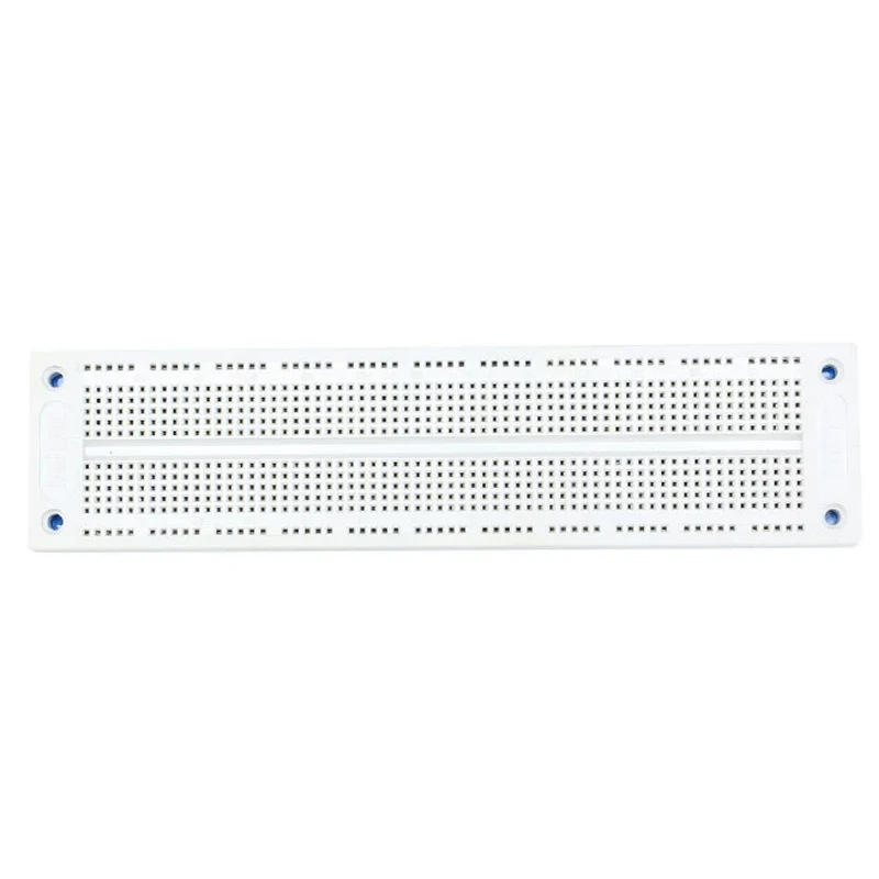 SYB-130 breadboard, prototipna pločica s rupama, veličina 19 cm × 4,6 cm × 0,8 cm