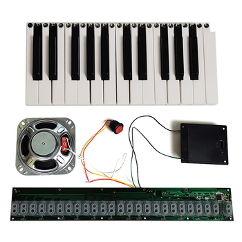 Drveno piano s 25 tipkama — pločica s elektroničkim krugom za dječji elektronički klavir, višenamjenski digitalni glazbeni instrument