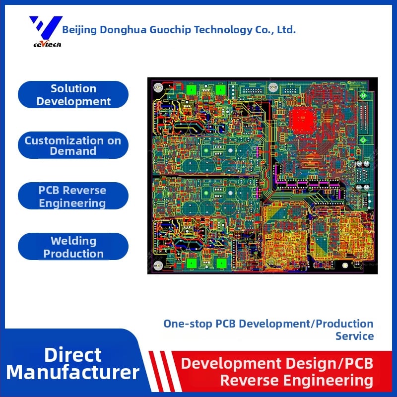 4-slojna FR-4 PCB pločica, kopiranje PCB-a za industrijske sklopove, kloniranje PCBA