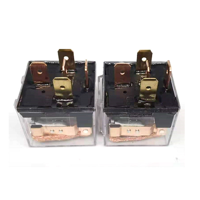 Automobilsko rele s indikatorom, visokim tokom, 12V/24V, 80A, prozirno kućište, 5 pinova