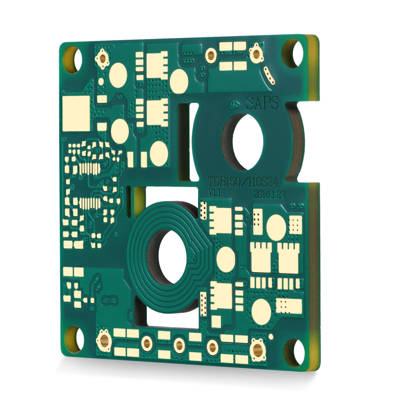 Spiralna PCB ploča, višeslojna FR4 ploča s pozlaćenim slojem, dvostrana
