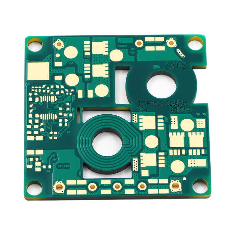 Spiralna PCB ploča, višeslojna FR4 ploča s pozlaćenim slojem, dvostrana