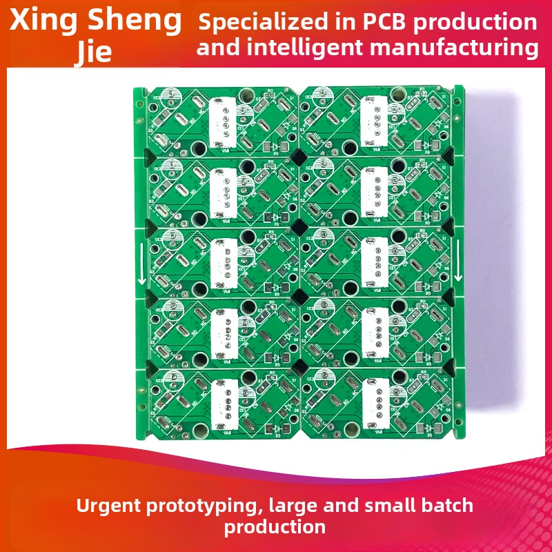 Xingshengjie PCB pločica, dvostrana pločica, FR-4 staklasta vlakna ploča, masovna proizvodnja, brzo prototipiranje