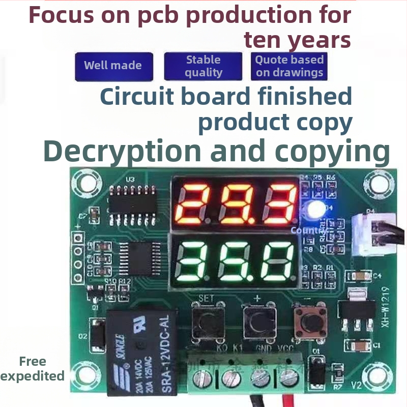 Prototipiranje PCB-a i proizvodnja, izrada pločica, PCBA montaža, dekodiranje čipova