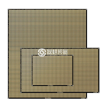 Jednostruka PCB pločica s crnim uljem i zlatim premazom, perforirana pločica 6×8 cm, tanka fleksibilna univerzalna ploča za lemljenje