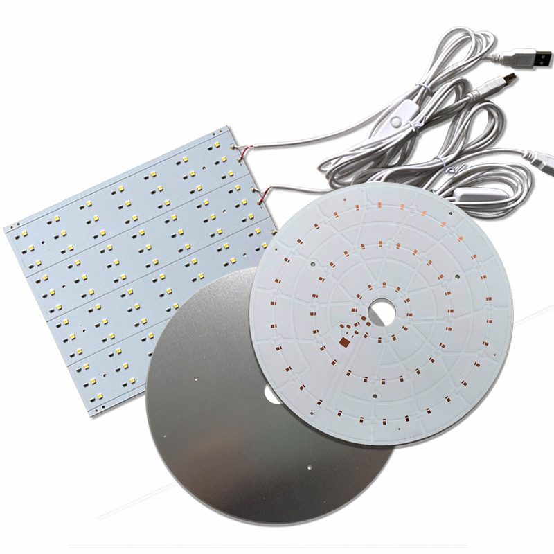 LED traka s aluminijskom osnovom za automobile, visoke temperature otpornost, FR-4 vlaknast PCB za brzo prototipiranje (mala serija)