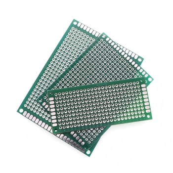 Set od 32 dvostrane PCB pločice za učenje, dimenzije 2×8 cm, 3×7 cm, 4×6 cm, 5×7 cm, 7×9 cm