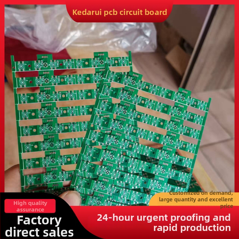 FR-4 dvostrane PCB ploče u panelima za masovnu proizvodnju, opcije 1–8 slojeva