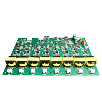 Osamokanalsko PCB rješenje za elektroterapijski uređaj
