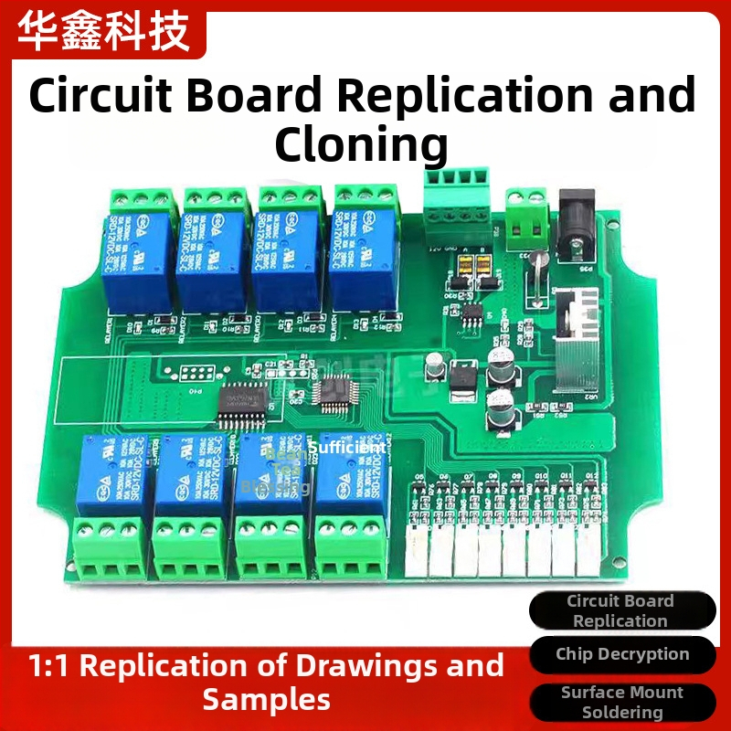 Prilagođeno kopiranje PCB-a, kloniranje i PCBA prototip (2-8 slojeva, FR4, bakar, nikl, 94V0)