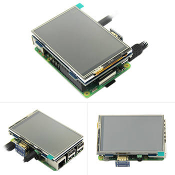 3,5-inčni HD HDMI LCD dodirni zaslon za Raspberry Pi 4 Model B+