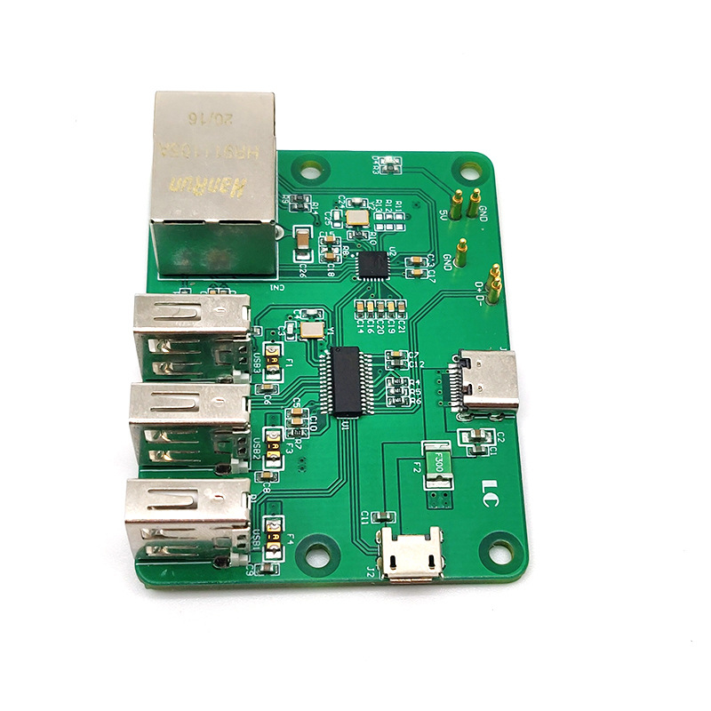 Proširena USB hub ploča za Ethernet za Raspberry Pi Zero