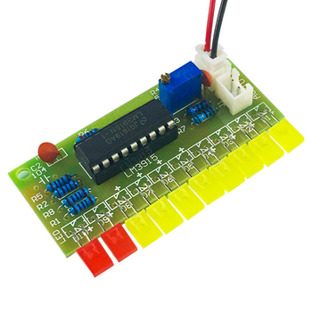 LM3915 10-segmentni audio indikator razine - DIY komplet
