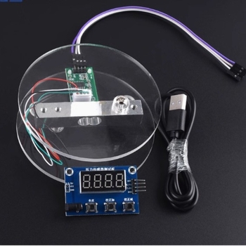 HX711 modul za ćeliju opterećenja – akrilni elektronički mjerni modul