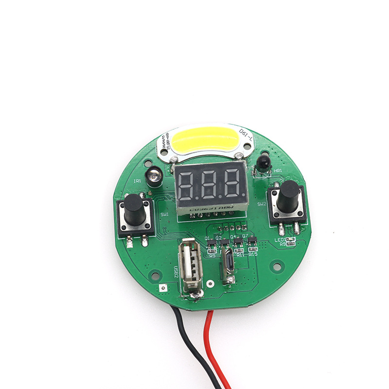 Lampa za ribolov s digitalnim senzorom ploče, USB LCD prikaz napajanja, dvostrani upravljački panel, LED svjetlo za noćni ribolov