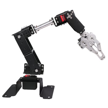 6-DOF robotska ruka sa servo hvatačem – DIY set s mikrokontrolerom