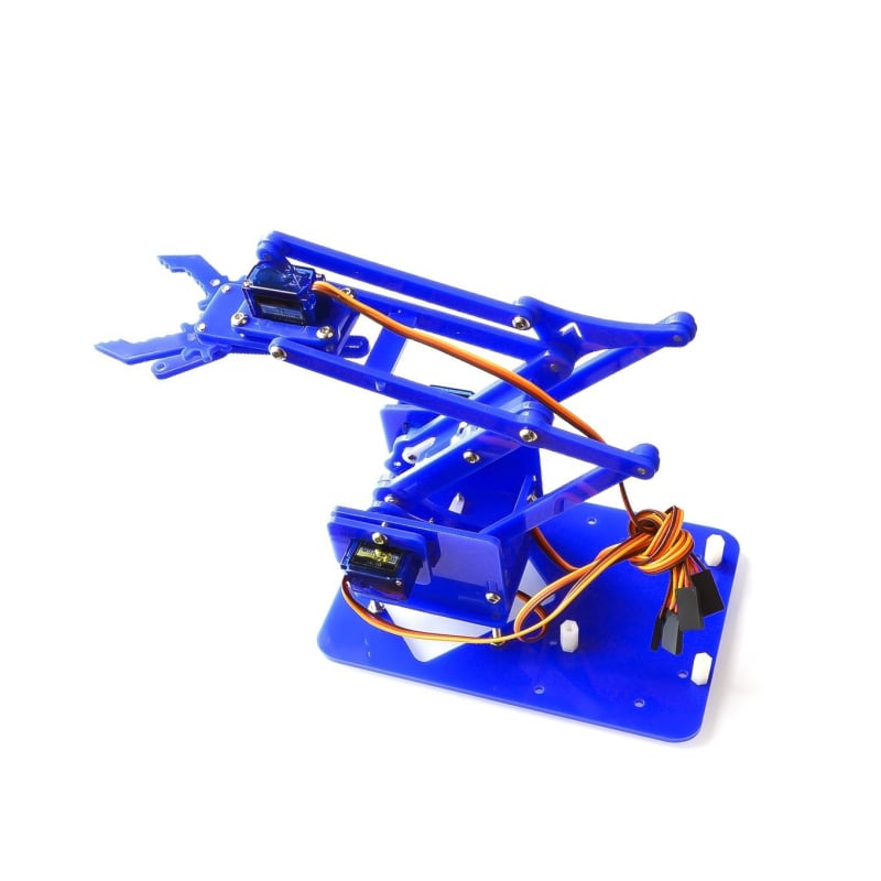 XINZHILI MeArm 4-DOF akrilna robotska ruka za Arduino i Raspberry Pi DIY komplet