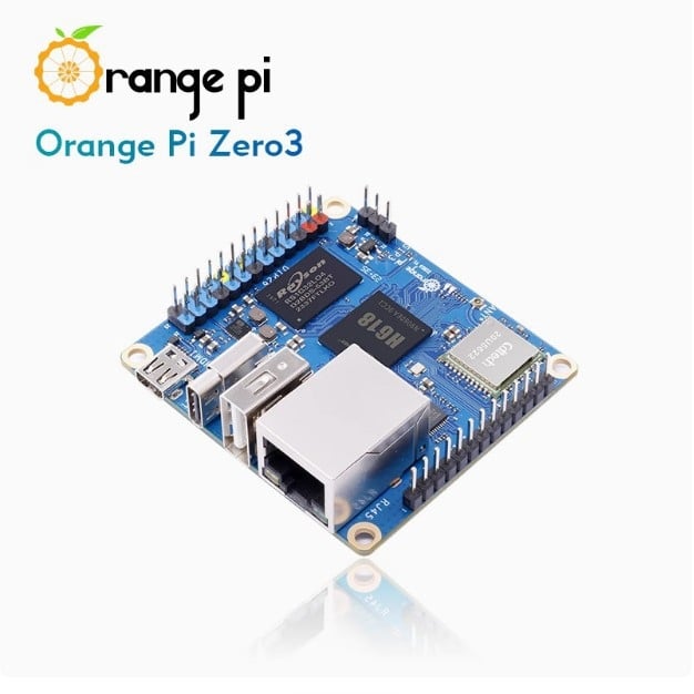 Orange Pi Zero3 razvojna ploča s čipom Allwinner H618