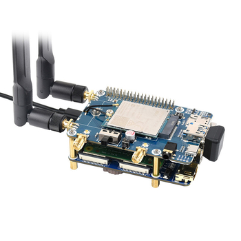 Ploča za proširenje Raspberry Pi LTE Cat-6 s dvije antene, LTE-A GNSS pozicioniranje u više regija i frekvencijskih pojaseva