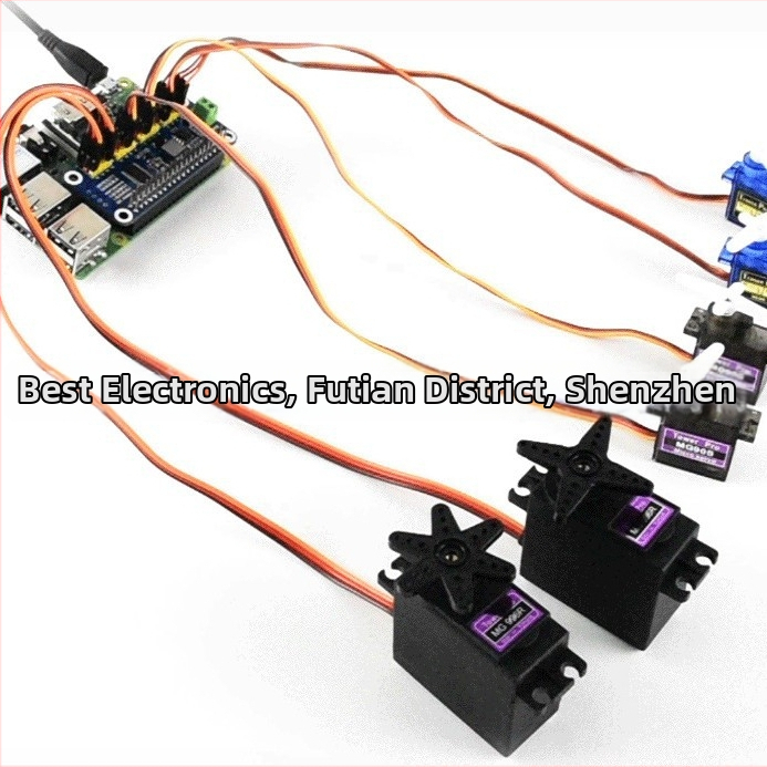 16-kanálová platňa ovládača servo pre Raspberry Pi 4B/3B+/Zero W, PWM ovládač modul s rozhraním I2C