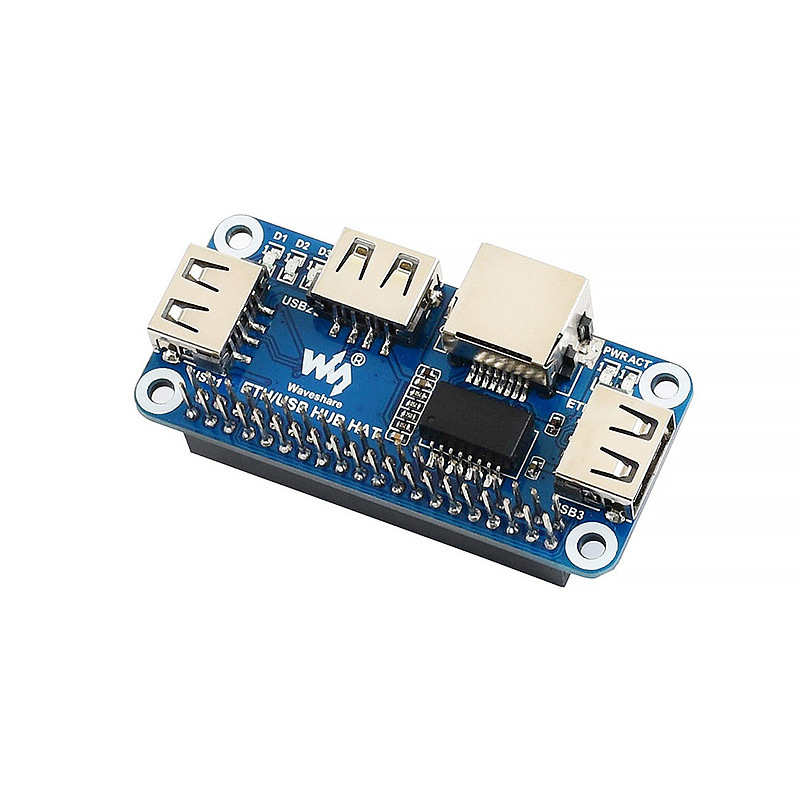 Proširena ploča za Raspberry Pi USB hub s RJ45 Ethernetom i 3 USB priključcima