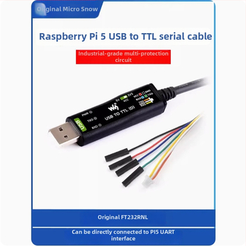 Industrijski USB-to-TTL serijski modul s FT232RNL za Raspberry Pi 5
