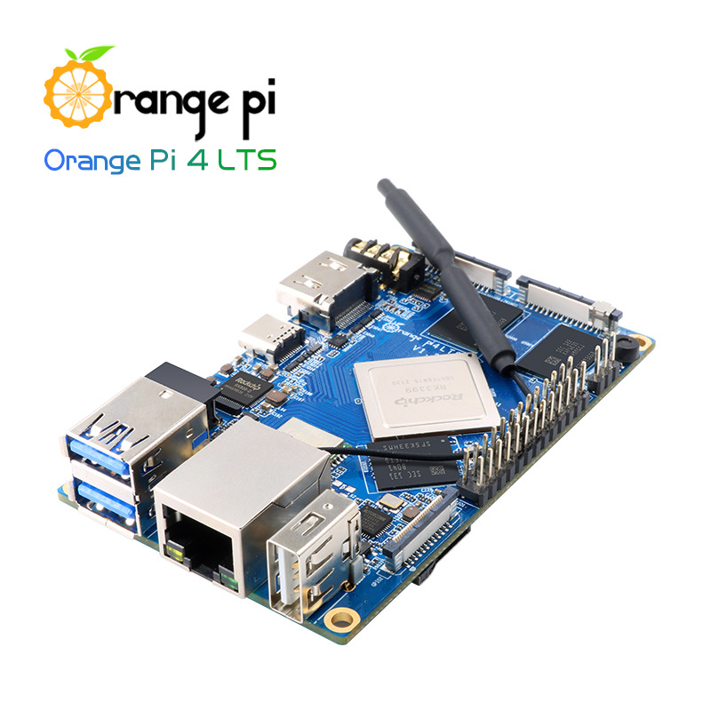 OrangePi4 LTS RK3399 razvojna ploča s Androidom i Linuxom, 4GB RAM, 16GB pohrane