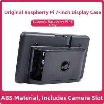 Raspberry Pi 4B oficiálny 7-palcový dotykový displej s ABS čiernym puzdrom
