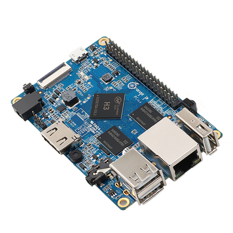 Orange Pi PC ARM H3 razvojna ploča, otvorenog koda, četverojezgrena 1,6 GHz, 1 GB DDR memorije
