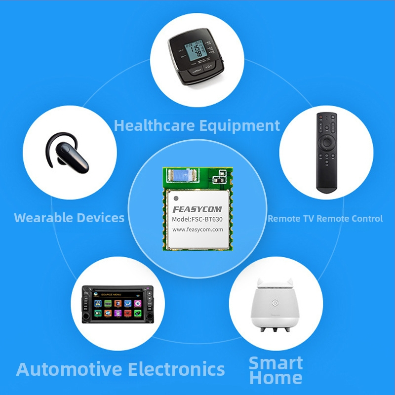 Feiyitong nRF52832 Bluetooth 5.2 Master-Slave integrovaný BLE modul pre transparentný prenos sériovej komunikácie s nízkou spotrebou energie