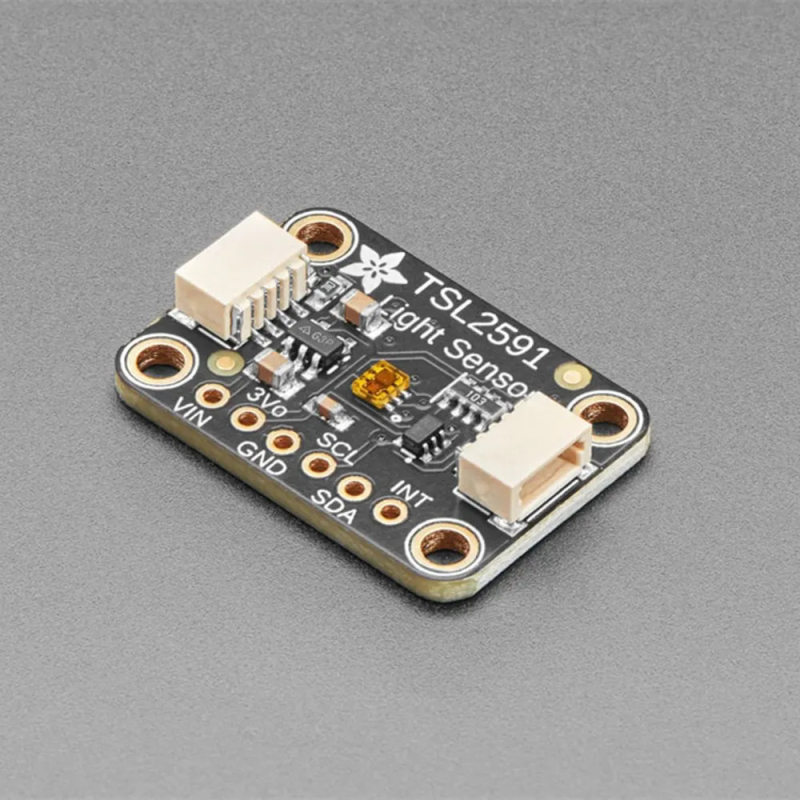 1980 TSL2591 Senzor digital de lumină cu dinamică înaltă, modul cu interfață I2C – STEMMA QT/Qwiic