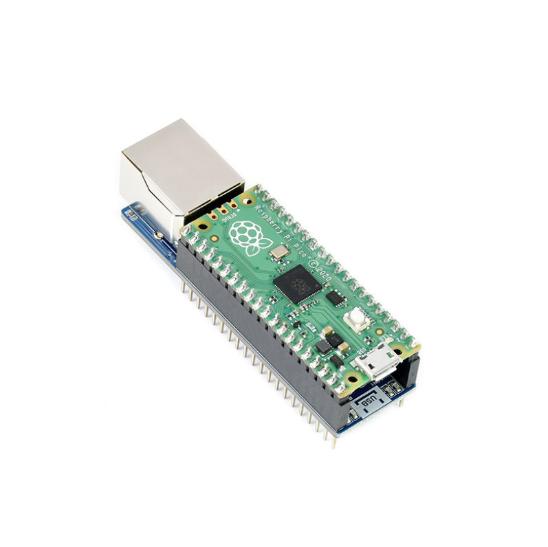 Weixue Raspberry Pi Pico CH9121 prozirna mrežna proširna pločica s Ethernetom 10/100 Mbps i ugrađenim pinovima sučelja