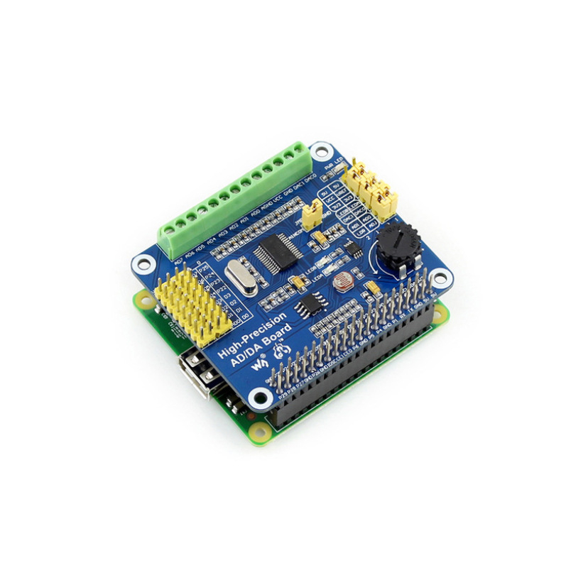 Proširena ploča za Raspberry Pi 4. generaciju, 3B+ modul s visokom preciznošću AD/DA pretvarača za razvoj