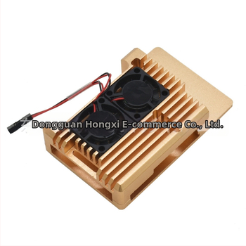 Hliníkový chladiaci kryt pre Raspberry Pi 3 Model B (2B/3B+)