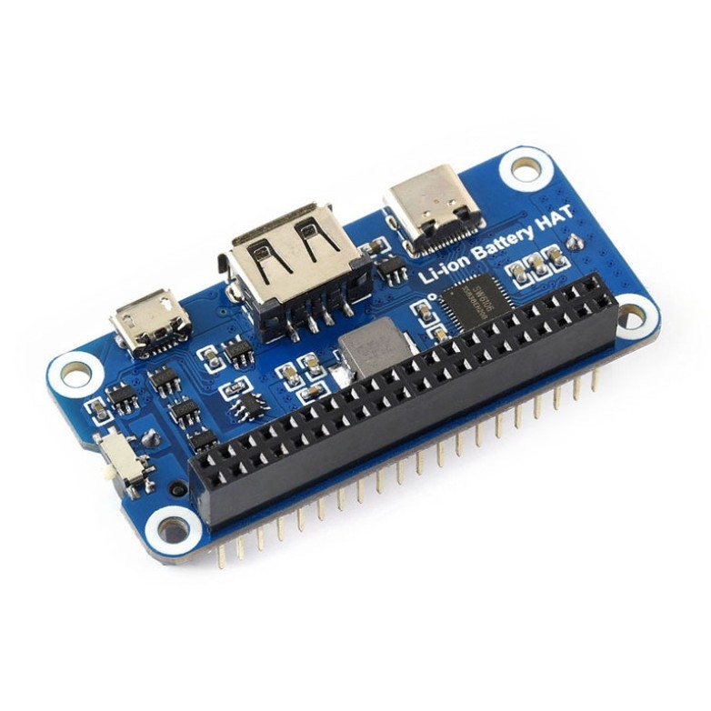 Light Snow Proširena ploča za Raspberry Pi 4B/3B+ s litijskom baterijom, 5V prijenosni izvor napajanja