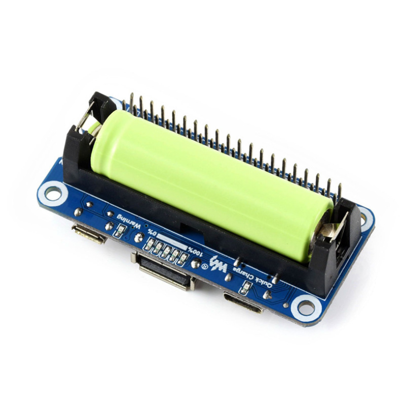 Light Snow Proširena ploča za Raspberry Pi 4B/3B+ s litijskom baterijom, 5V prijenosni izvor napajanja