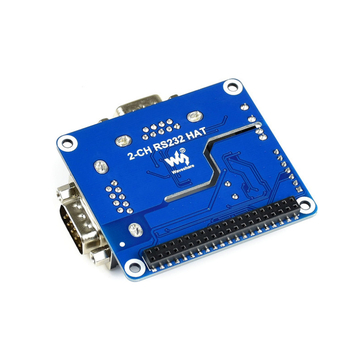 Weixue SP3232+SC16IS752 RS-232 proširenje za Raspberry Pi sa SPI upravljanjem, dvostruka izolacija