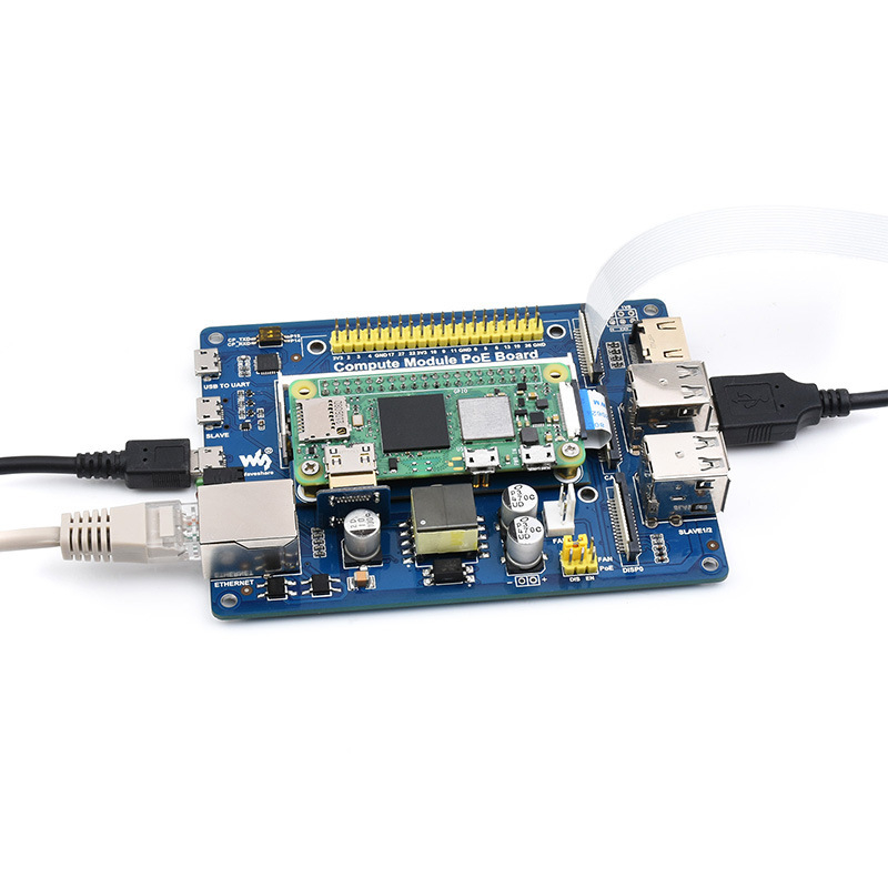 Weixue Placă de extindere Raspberry Pi Zero 2 W către CM3, Înlocuire placă de bază CM3/CM3+