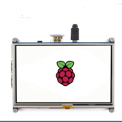 5-inčni rezistivni ekran za Raspberry Pi, Verzija A, 800×480, niska potrošnja energije